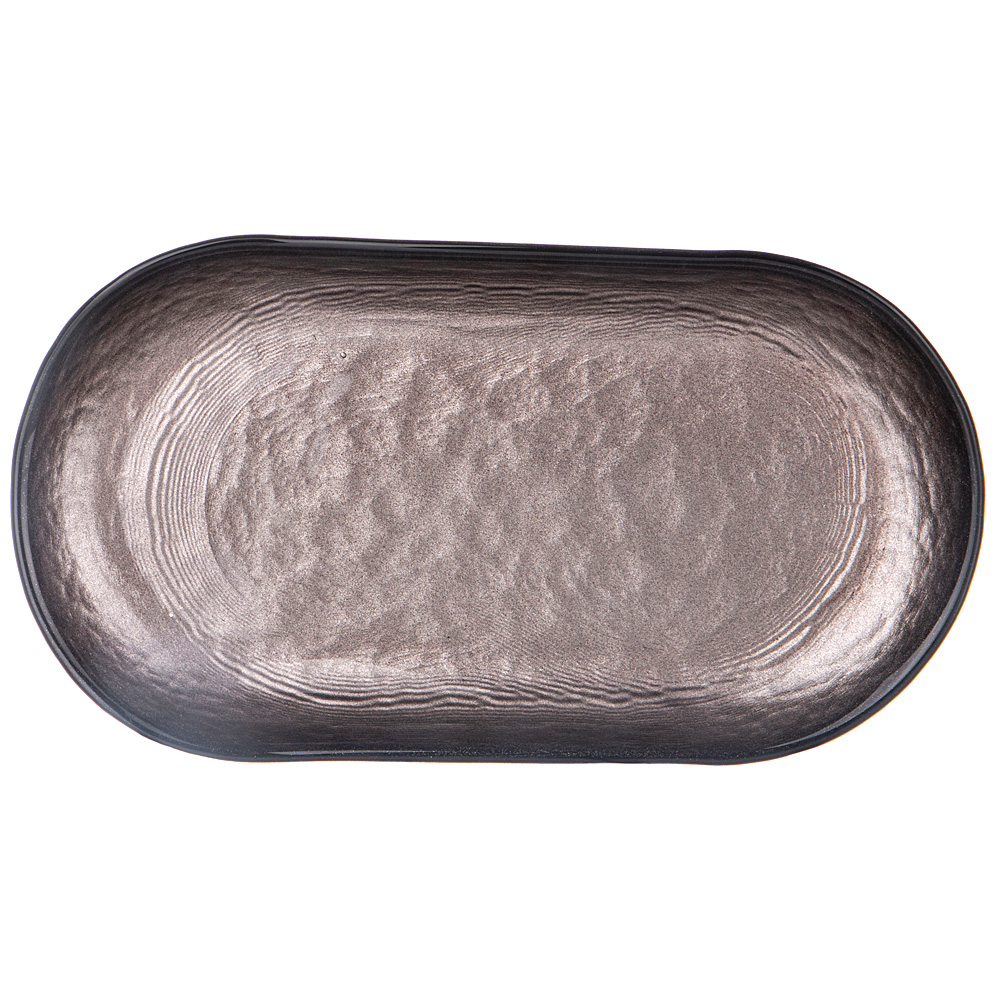 блюдо овальное natural taupe 27см 336-068