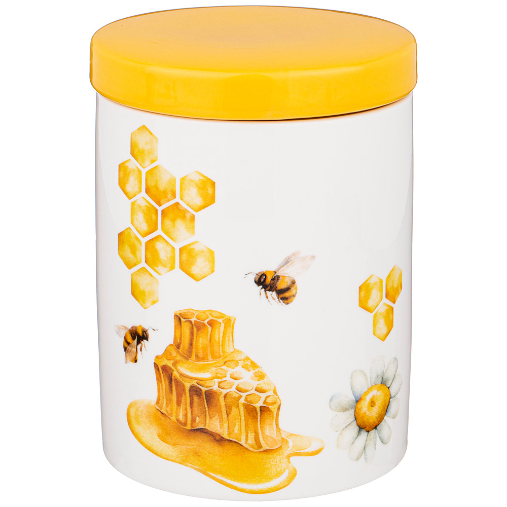 банка с крышкой lefard honey bee 650 мл 133-346