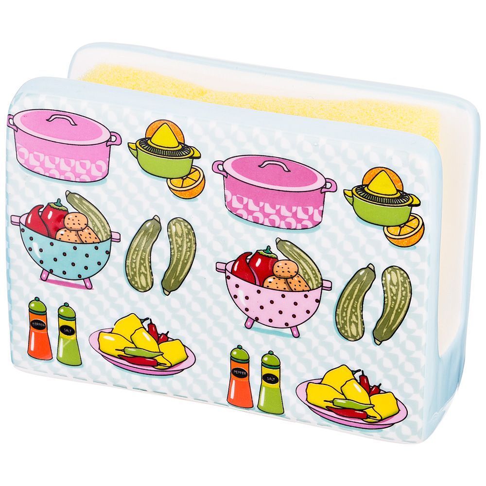 подставка под губку vegetable 12,2х4,8х8,7 см без упаковки 188-164