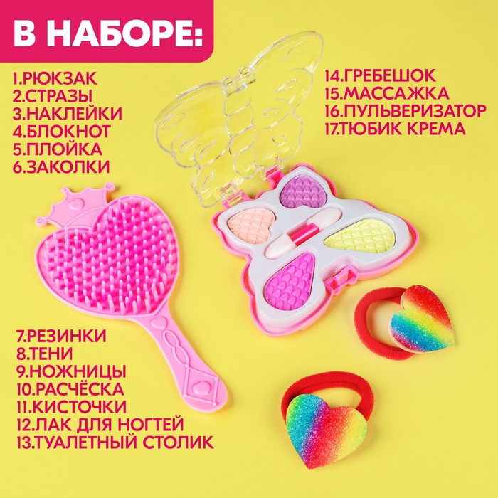 Игровой набор «Модница», в рюкзачке 5215014