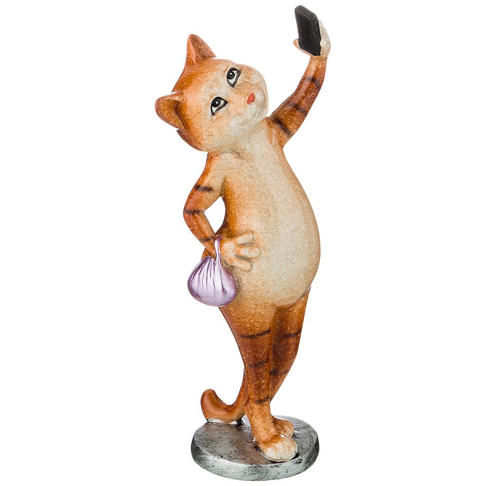 фигурка котофеевна 8х6.5х19.5 см коллекция озорные коты 146-1393