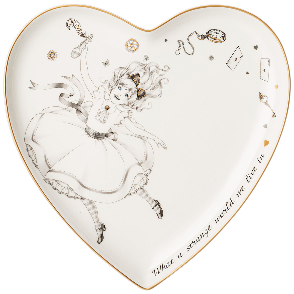 тарелка lefard wonderland сердце 21,5х2 см 590-537