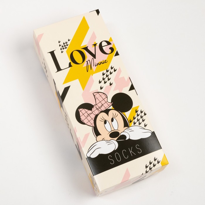 Набор носков Love Minnie, Минни Маус, 5 пар, 23-25 см 6896720