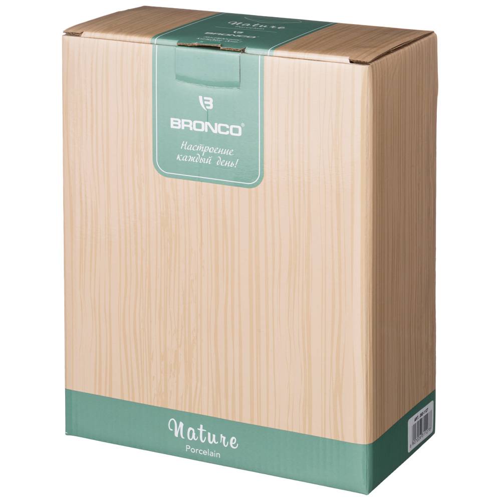салатник bronco nature 24,5х18х9,5 см 960 мл мятный 263-1126