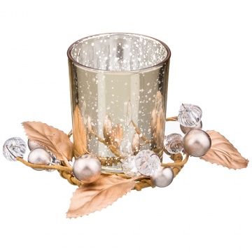 подсвечник 11,3х11,3х7,5 см 421-145