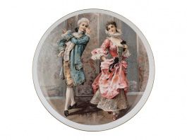 тарелка декоративная диаметр 20 см 606-764