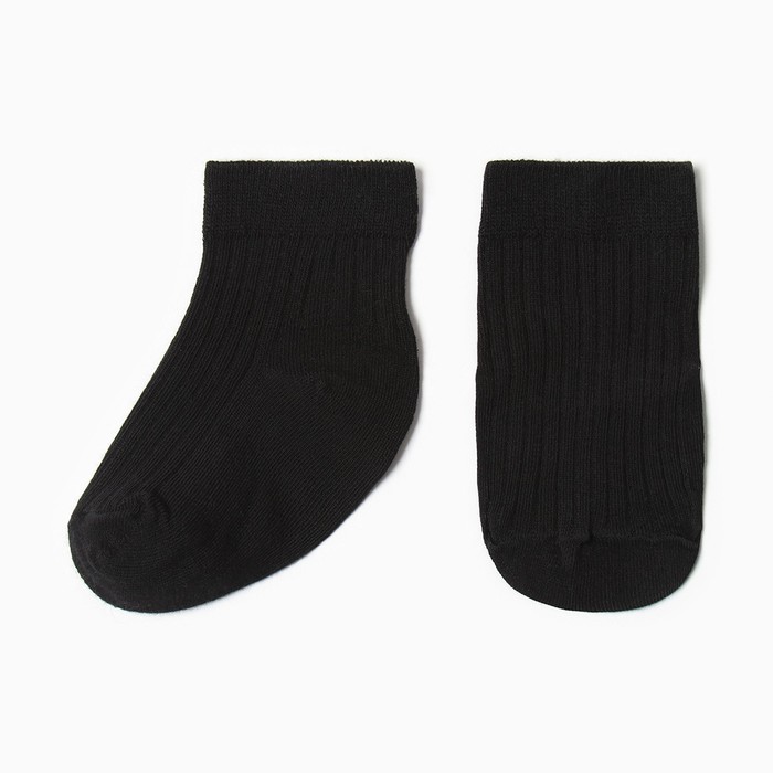 Носки детские Крошка Я BASIC LINE, 10-12 см, чёрный 9593029