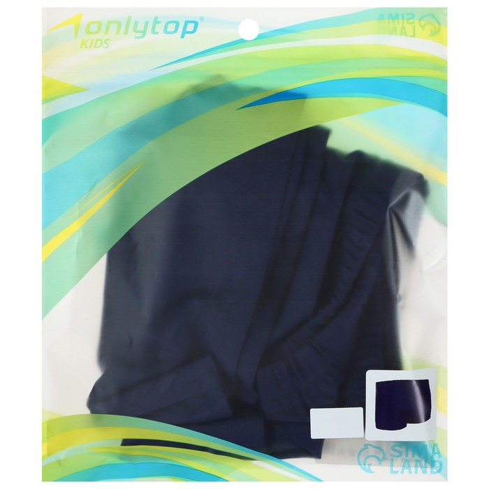 Плавки для плавания ONLYTOP, р. 32, цвет синий 7816049