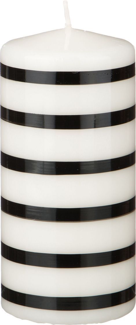 свеча black white 15/7 см 348-566