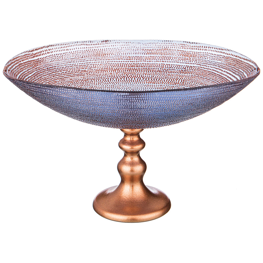 блюдо на ножке inspiration овальное 30х21х19,5cm 339-062