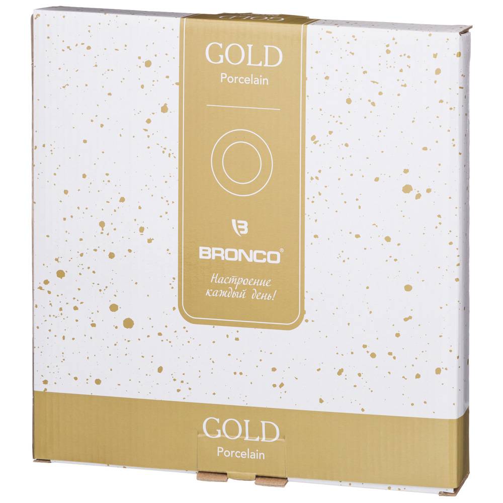 тарелка закусочная bronco gold 22 см 263-1081