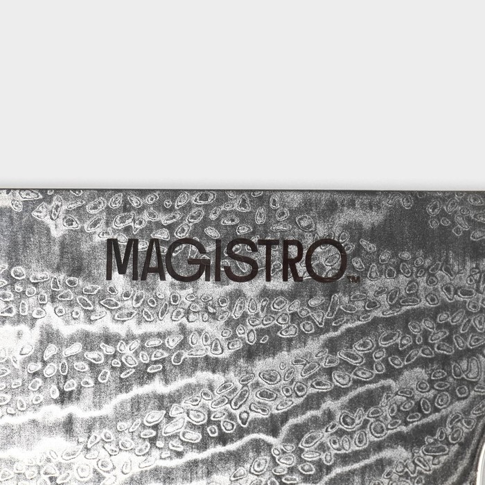 Нож топорик Magistro «Ортего», длина лезвия 18 см, дамасская сталь AUS-10 10071515