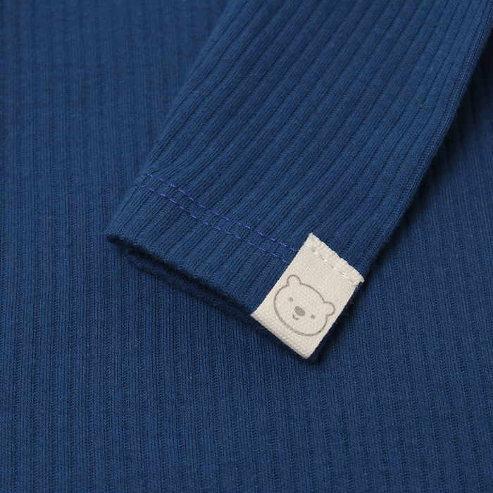 Боди с дл. Рукавом Крошка Я Blueberry р. 74-80, синий 9834357