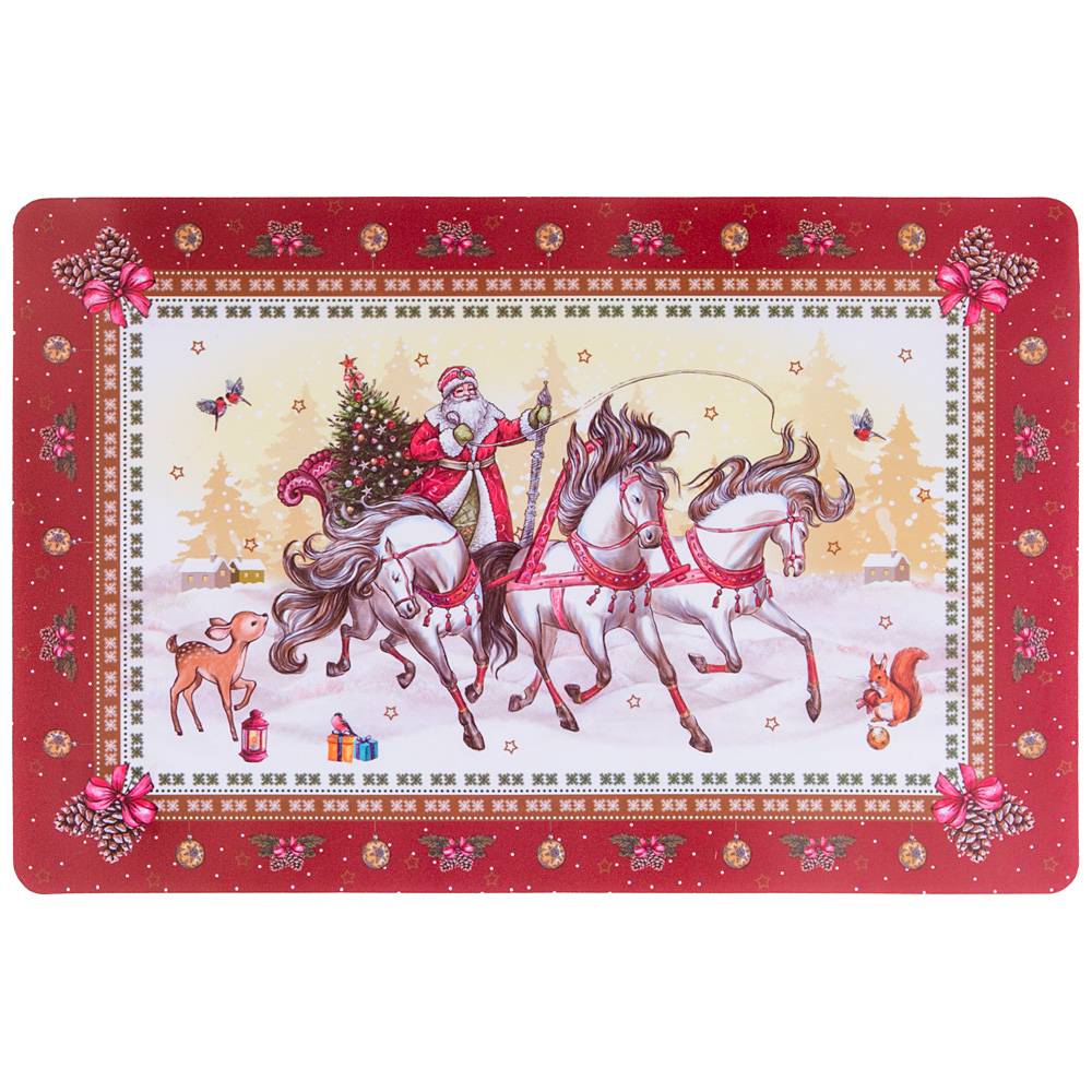 набор подстановочных салфеток christmas collection 43,5х28,5 cm из 4 шт 771-578