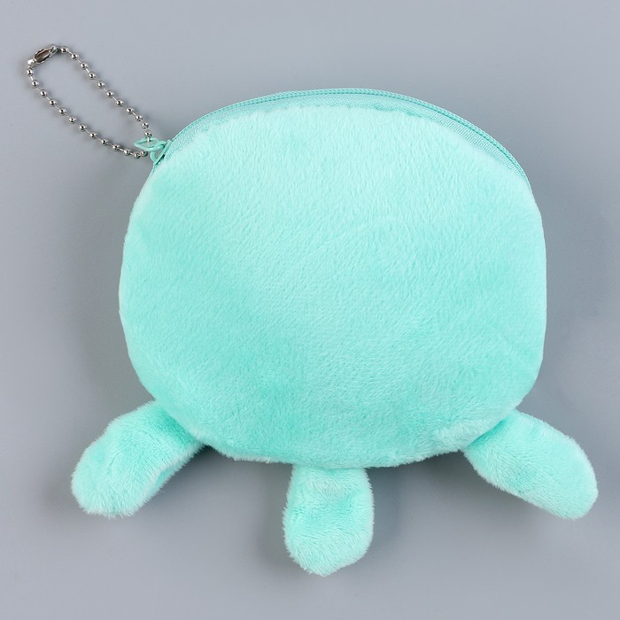 Кошелек детский мягкий Осьминог, 12*10 см, МИКС 9814885