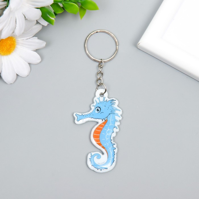 Брелок PVC Морской конёк 6х3,5 см 9672002