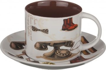 чайный набор на 1 персону 2 пр. 175 мл 356-066