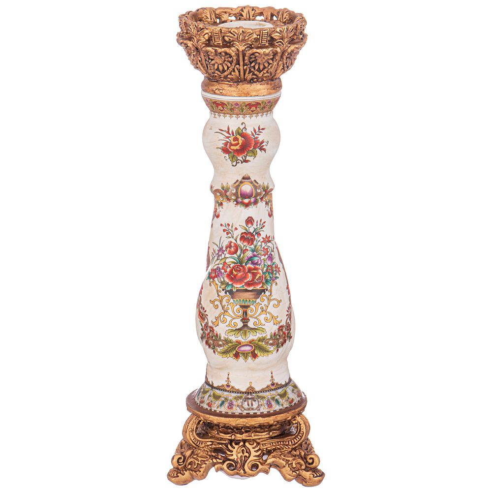 подсвечник 10х10х31 см 46-1371