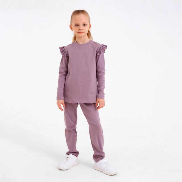 Комплект детский (джемпер, брюки) MINAKU: Casual Collection цвет лемезит, рост 104 7601173