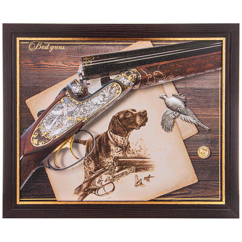 фотопостер в раме венге с золотом 40х50 см 541-492