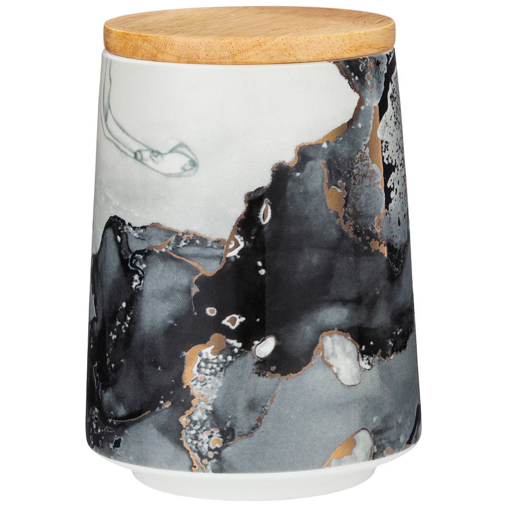 банка с дерев.крышкой lefard moon art 650мл 10,5х14см 42-392