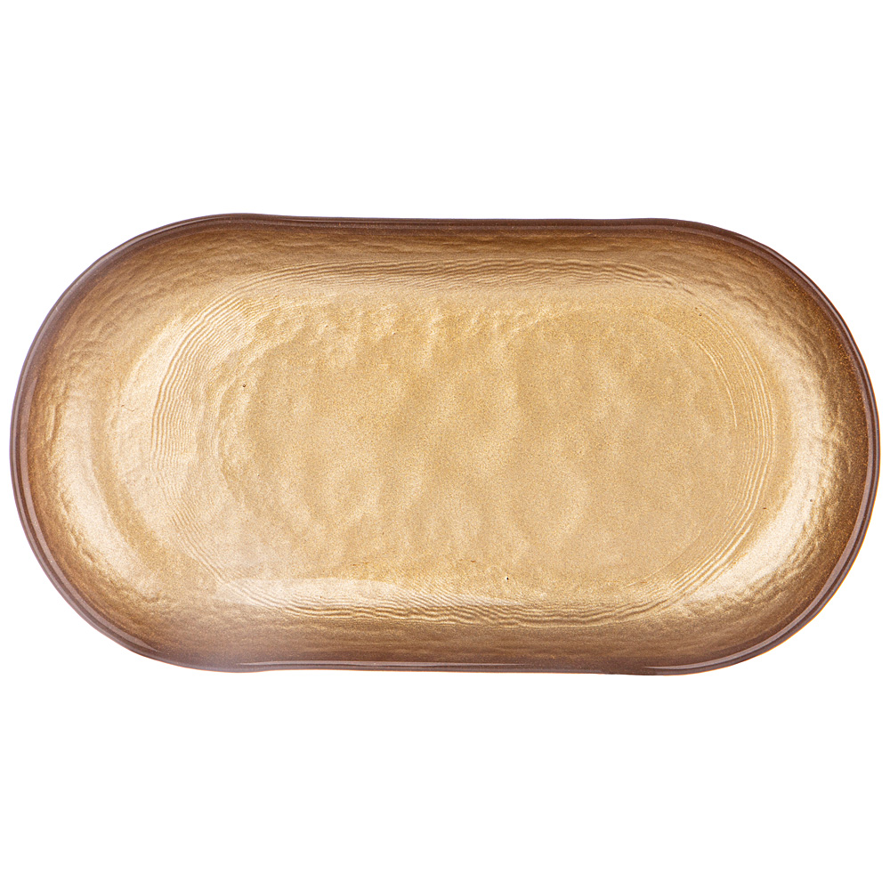блюдо овальное natural oro 27см 336-058
