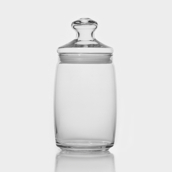 Банка для сыпучих продуктов стеклянная Cesni, 1,1 л 1591972