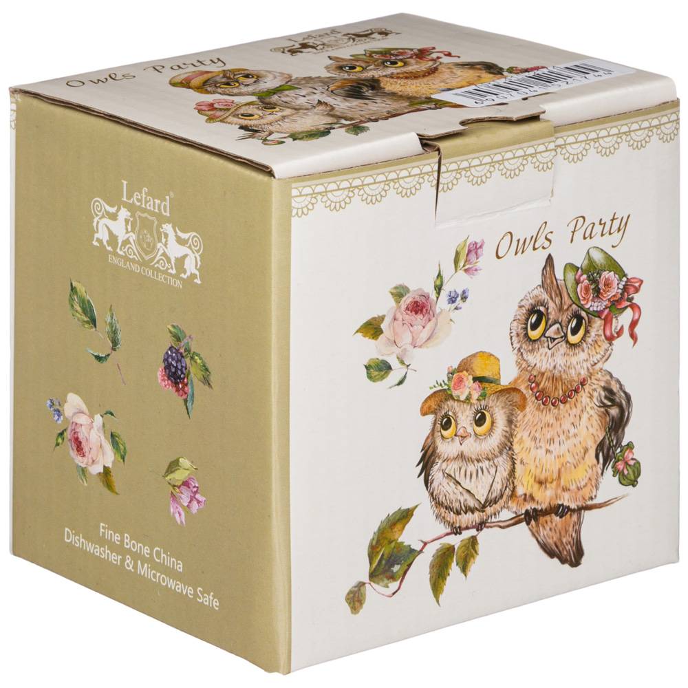 подставка под чайные ложки lefard owls party 9 см 415-2175