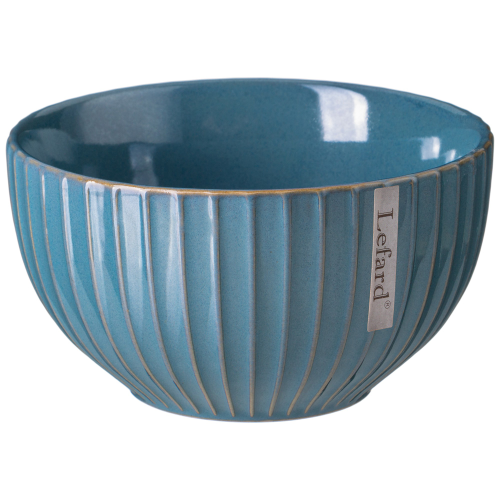 салатник 13,5 см 580 мл stripe collection цвет:лазурно-синий 191-215