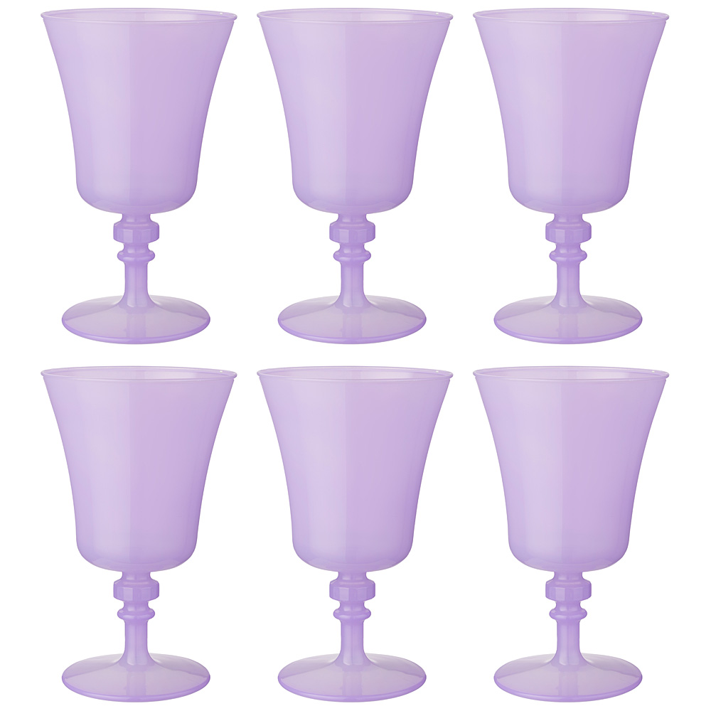 набор бокалов из 6 штук iconic purple 300мл 312-131