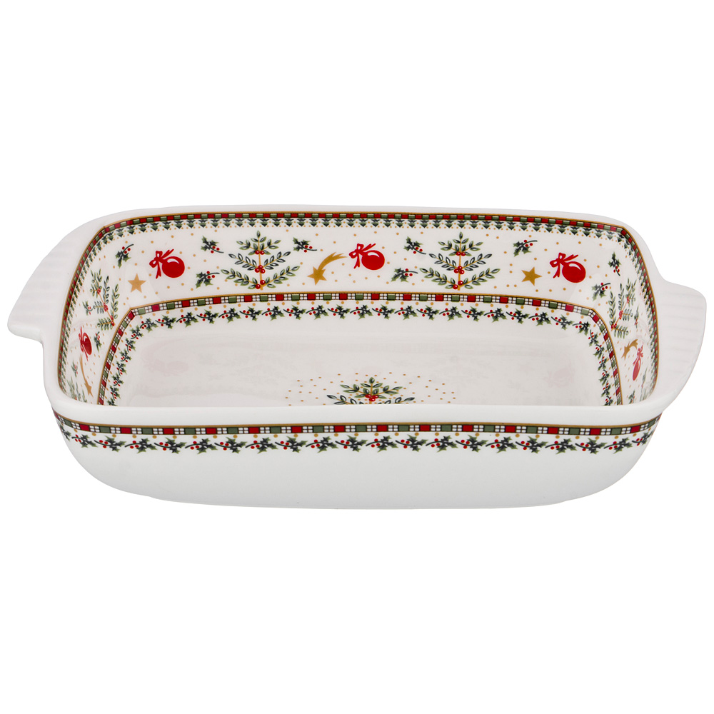 блюдо-шубница christmas collection 21х12,5х5 см 54-546 Шубница новогодняя шубница, новогодняя посуда Christmas Collection материал фарфор производства китай бренд lefard общий вес 0,54 кг, купить с доставкой по низкой цене за 631 руб.