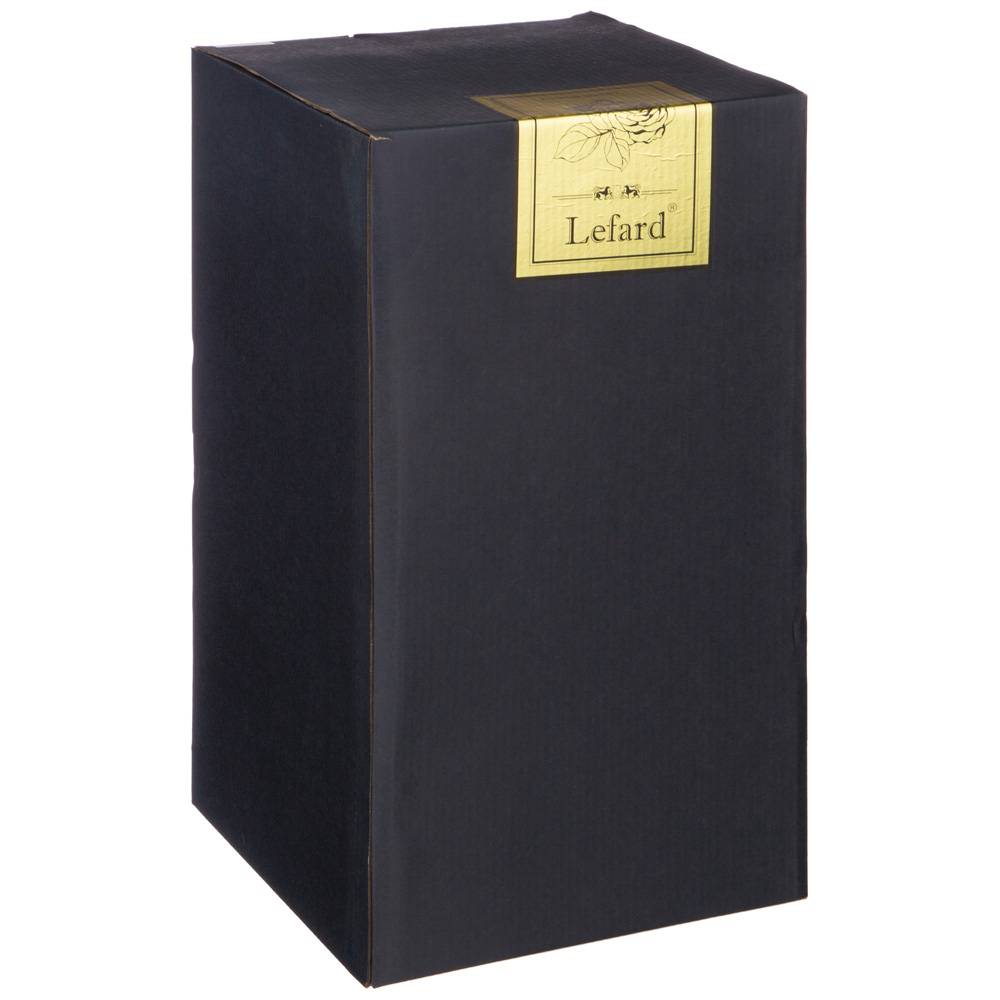 диспенсер для напитков лимонадница lefard gold glass 4,8 л. 19х19 см высота 52 см 195-173