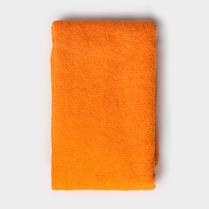 Тряпка для пола Доляна, 220 г/м?, 70x80 см, микрофибра, с оверлоком, цвет МИКС 9247626