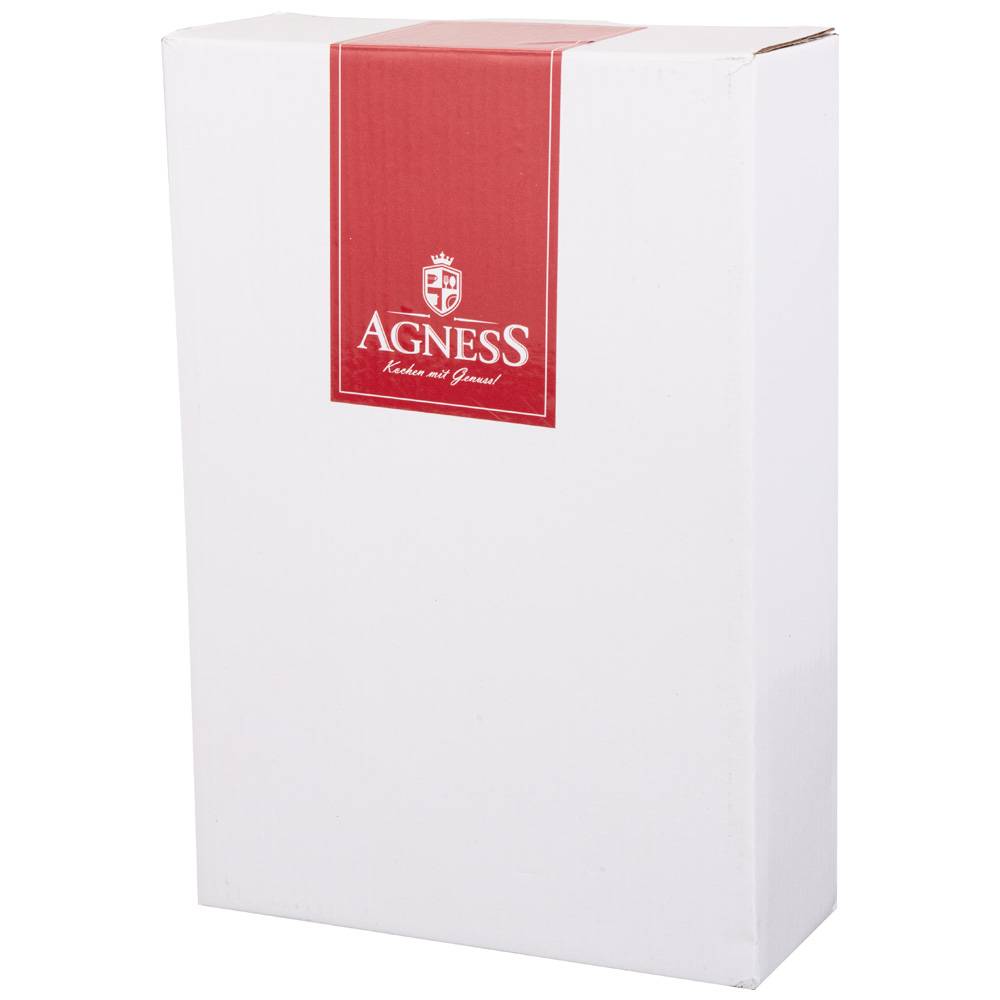 блюдо для запекания agness лаванда прямоуг3,6 л 39х22,5х7,5 см 536-247