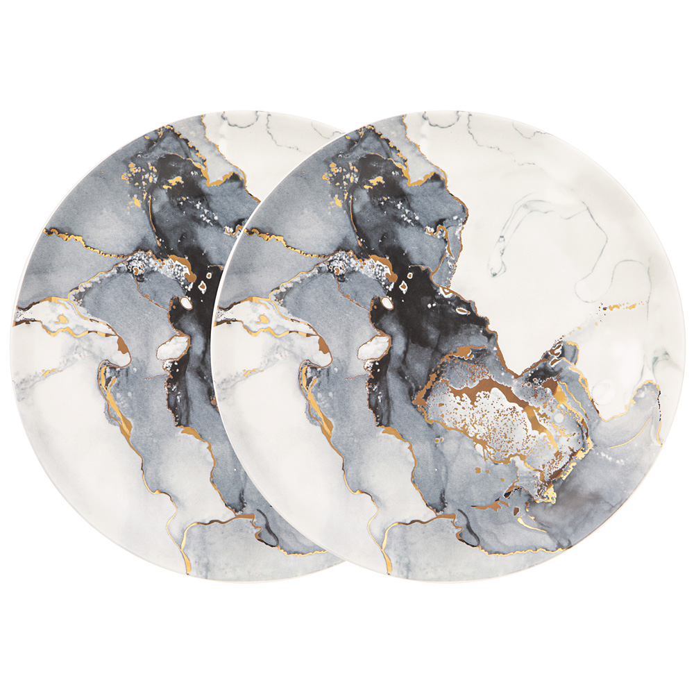 набор тарелок обеденных lefard moon art 2 шт 25.5см 42-449