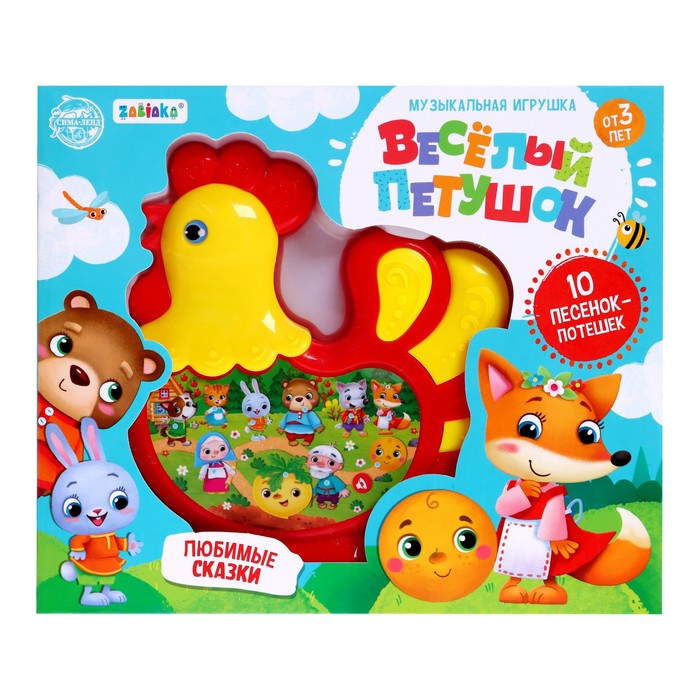 Музыкальная игрушка «Добрые сказки» звук, цвет МИКС 6904333