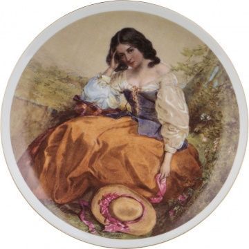 тарелка декоративная диаметр 20 см 606-760