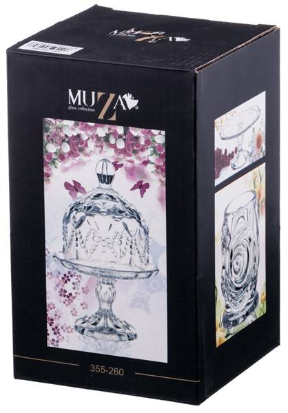 лимонница на ножке 11х11х17 см коллекция muza 355-260