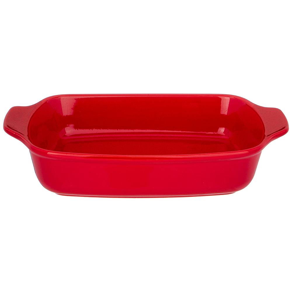 блюдо для запекания agness modern kitchen прямоуг. красное 3 л 37х24х7,5 см 777-080