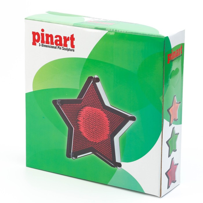 Игрушка антистресс PinART, экспресс скульптор 3d, звезда 21 х 21 х 5.5 см 4476152