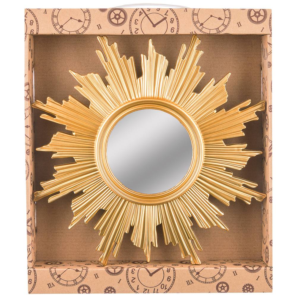 зеркало настенное swiss home диаметр 31 см 220-411