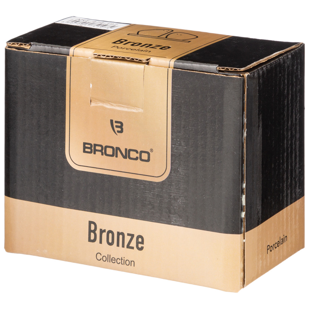 набор для специй на подставкеbronco bronze 6х4,5 см 474-197