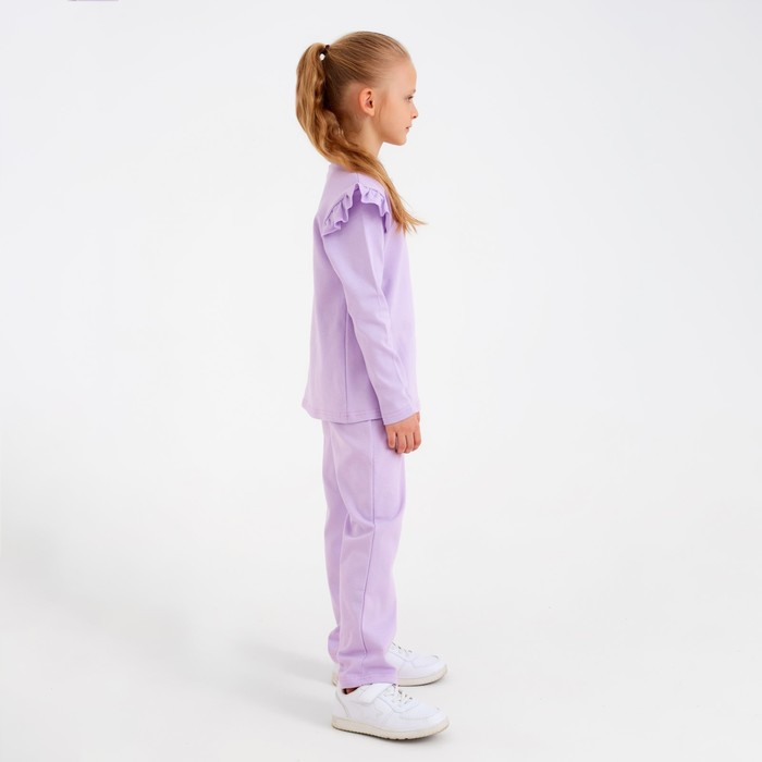 Комплект детский (джемпер, брюки) MINAKU: Casual Collection цвет сирень, рост 104 7601178