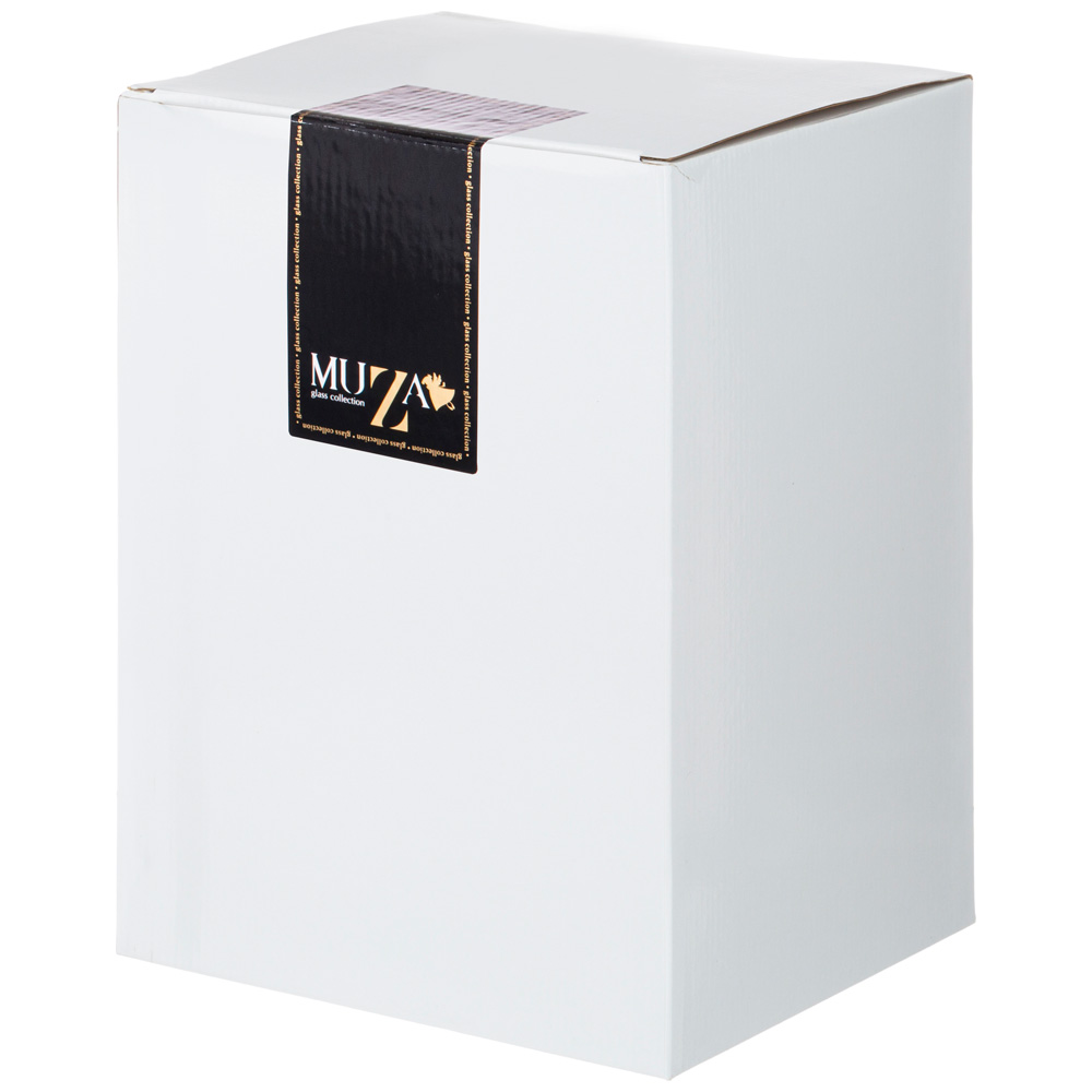 ваза modern alexia smoky/gold 25см 380-908