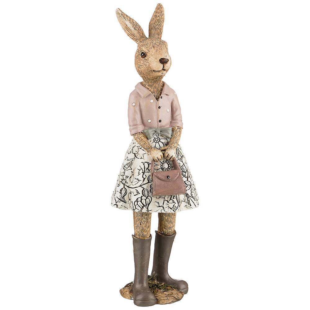 фигурка крольчиха 8,5х8х27 см серия country life 79-161