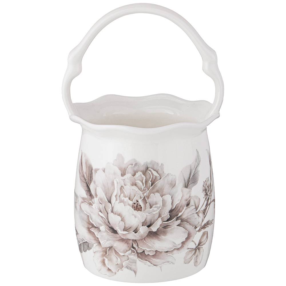 подставка под чайные ложки lefard white flower 17х10 см 415-2120