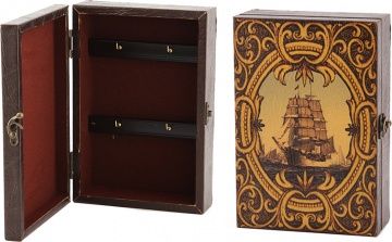 ключница парусник 25х17х7 см 184-064