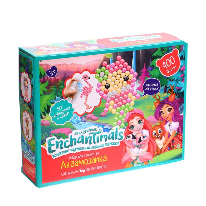 Аквамозаика «Enchantimals», 400 бусин, 3+ 7359193