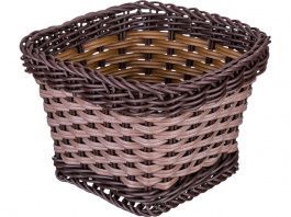 корзинка светлое плетение 14х14х10 см 109-211