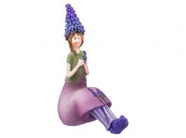фигурка лавандовая фея 11х5х14,5 см 390-1237
